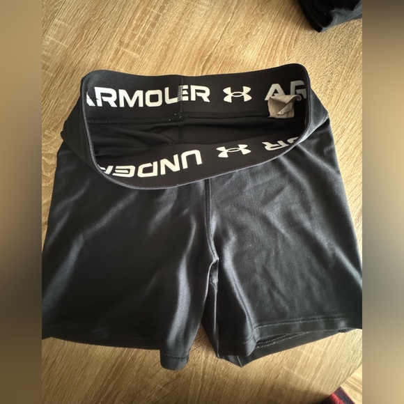 Under Armour Black Women's Shorts - Picture 2 of 4